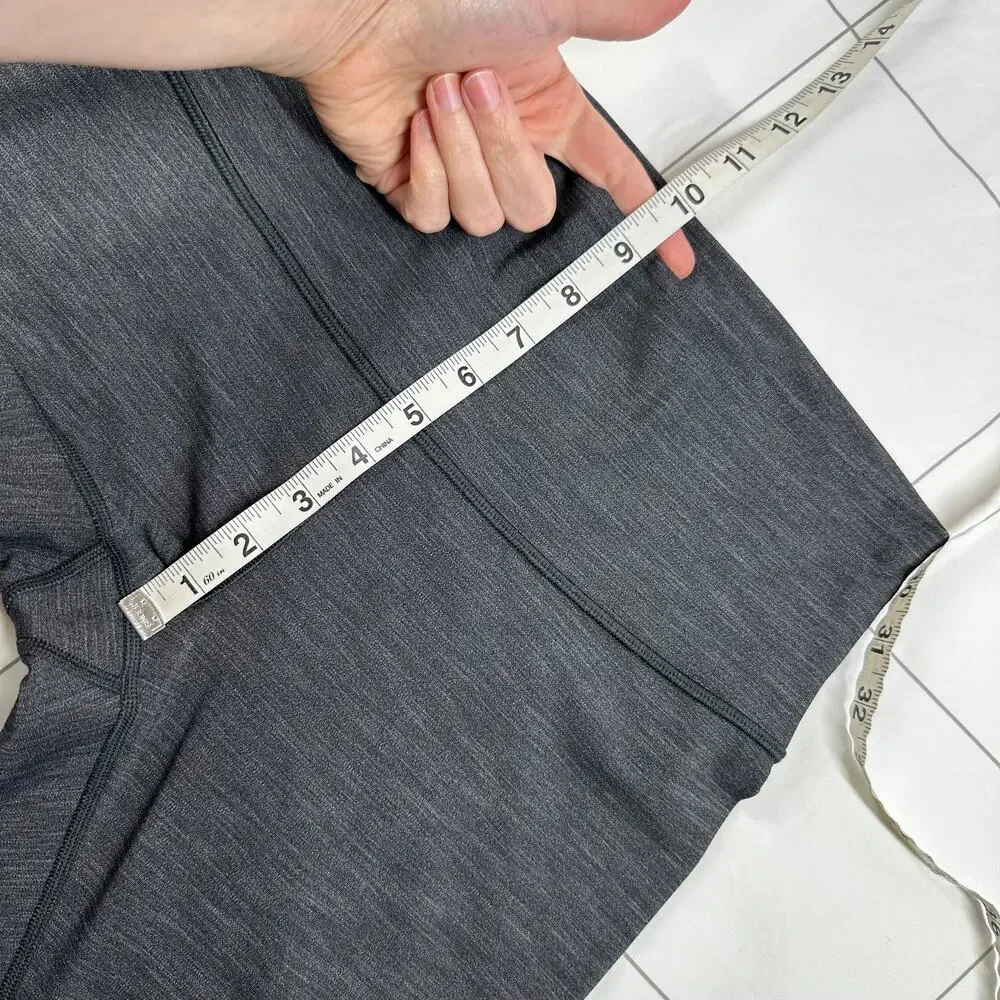 Lululemon Leggings Womens 8 Gray Wunder Under Hi Rise Brushed 28
